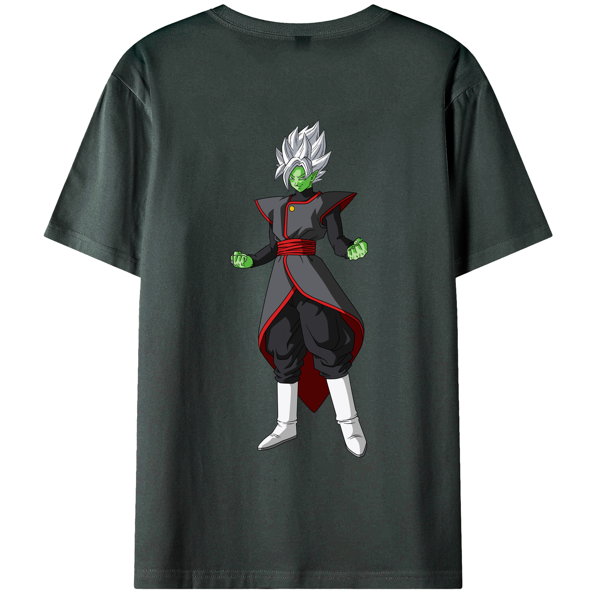 （画像用） ドラゴンボール ベジット DRAGON BALL Vegetto 綿100％ メンズ半袖Tシャツ（バックプリント） 通気性